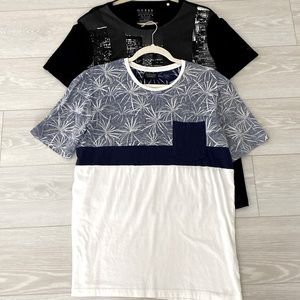 Zara Man Guess T-shirt Set of 2 Bundle